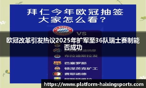 欧冠改革引发热议2025年扩军至36队瑞士赛制能否成功